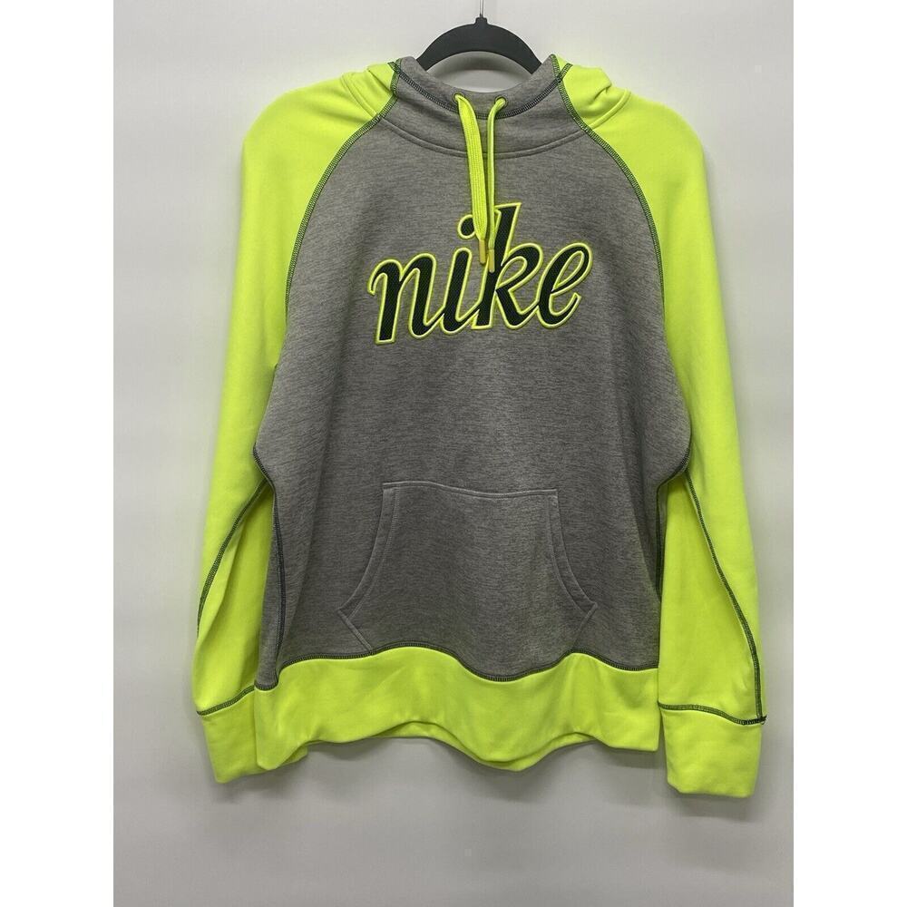 Nike Women’s Therma-Fit‎ Hooded Jacket Sz XL Activewear Workout Athleisure Gray